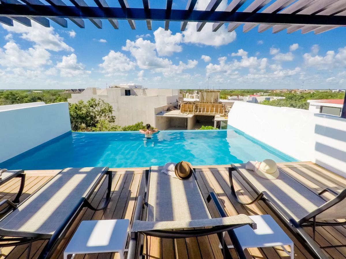 Quinto Sol 18 - Apartment Near Beach - Rooftop Pool - Aldea Zama Tulum Luaran gambar